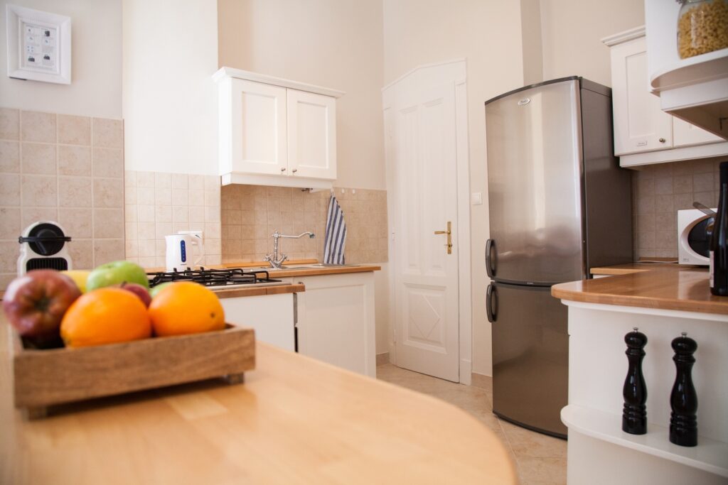 Budapest City Apartment kitchen, Vacation rental Budapest